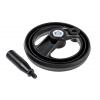 RS PRO Černá Technopolymer vyztužený skelnými vlákny Ruční kolo 160 mm