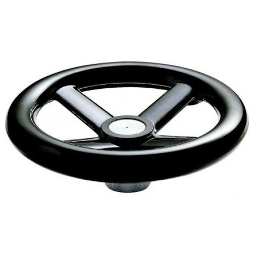 RS PRO Černá Ruční kolo 120 mm