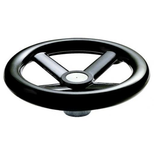 RS PRO Černá Ruční kolo 160 mm