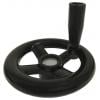 RS PRO Černá Ruční kolo 100 mm