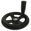 RS PRO Černá Ruční kolo 120 mm