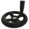 RS PRO Černá Ruční kolo 140 mm