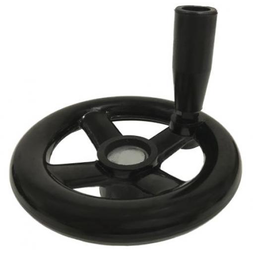 RS PRO Černá Ruční kolo 140 mm