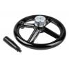 RS PRO Černá Ruční kolo 250 mm
