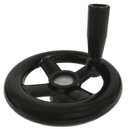 RS PRO Černá Ruční kolo 300 mm