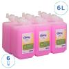 KLEENEX Čistič na ruce, Růžová, vůně: Jemná vůně, Kleenex, 1 L náhradní náplň, sortiment: KLEENEX