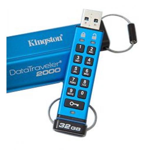 Flash disk USB 32 GB AES-256 USB 3.0 Ano Kingston Průmyslová třída 0 °C 0 °C
