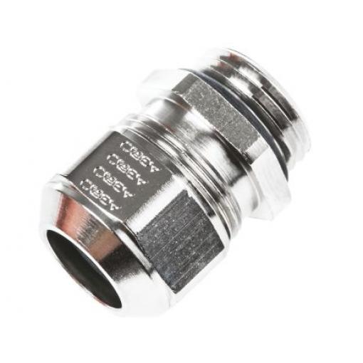 Kabelová průchodka A1000.09 Niklovaná mosaz 6mm až 8.8mm Kovová IP68 -20°C až +100°C PG9 6mm SES