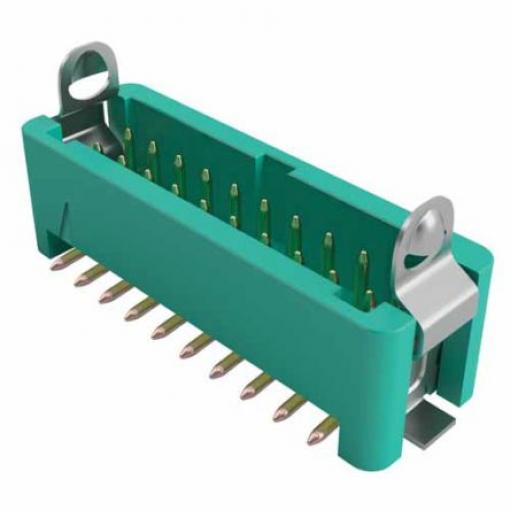 HARWIN Konektor PCB, řada: Gecko, Deska-deska, Vodič-deska, počet kontaktů: 20, počet řad: 2, rozteč: 1.25 mm, orientace
