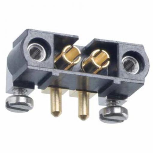 HARWIN Konektor PCB, řada: Datamate Mix-Tek, Deska-deska, Vodič-deska, počet kontaktů: 2, počet řad: 1, rozteč: 4 mm,