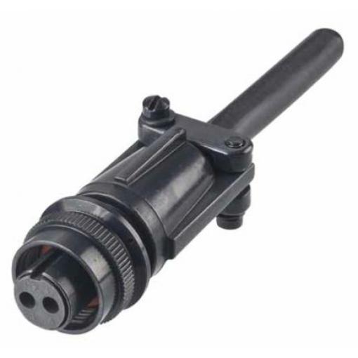 HARWIN Kulatý konektor, specifikace Mil, řada: C90, materiál kontaktu: Měď, orientace těla: Rovný, Kabel, počet