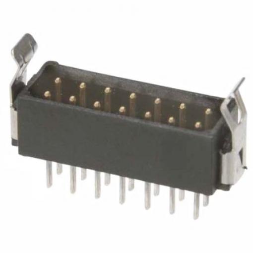 HARWIN Konektor PCB, řada: Datamate L-Tek, Deska-deska, Vodič-deska, počet kontaktů: 26, počet řad: 2, rozteč: 2 mm,
