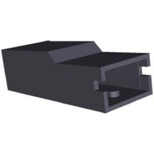 Pouzdro krimpovací svorky, řada: Positive Lock .250 Mk II, počet kontaktů: 1, Nylon, Černá TE Connectivity