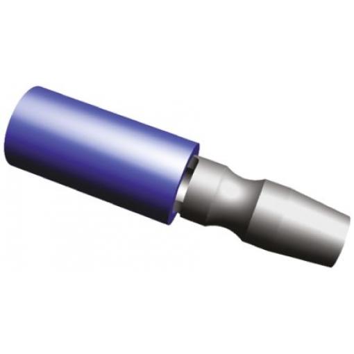 Krimpovací kuličkový konektor, řada: PIDG Izolované, Vnější průměr kuličky 4 mm barva Modrá, max. AWG: 14 AWG, min. AWG: