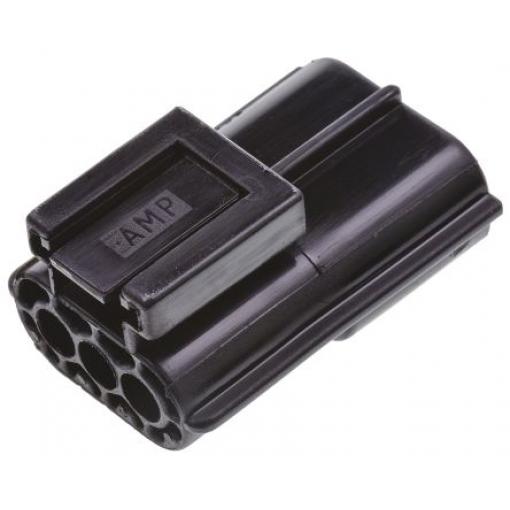 TE Connectivity Ochranný kryt konektoru, řada: Econoseal III 070 Vnitřní, rozteč: 4.8 mm, počet kontaktů: 3, počet řad: