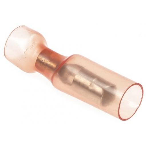 Krimpovací kuličkový konektor, řada: DuraSeal Izolované, Vnitřní průměr kuličky 4 mm barva Červená, max. AWG: 18 AWG,