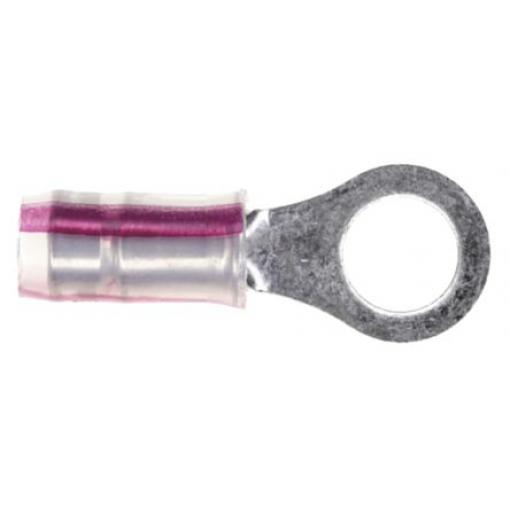 Očková koncovka, řada: PIDG, pokovení: Cín, 10, Přírodní, 150 °C, min. AWG: 22 AWG, max. AWG: 16 AWG, Izolované, TE