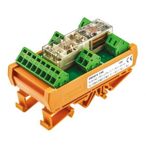 Relé bez blokování 3PDT Lišta DIN 115V dc SR6
