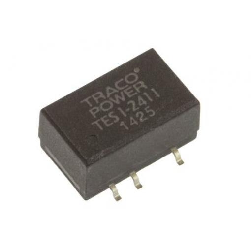 TRACOPOWER Měnič DC/DC TES 1, výstup: 5 V dc 1.5 kV dc, Vin 26.4V dc 200 mA, Vin 21.6V 1 W -40 °C 90 °C Povrch