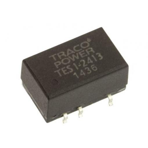 TRACOPOWER Měnič DC/DC TES 1, výstup: 15 V dc 1.5 kV dc, Vin 26.4V dc 67 mA, Vin 21.6V 1 W -40 °C 90 °C Povrch