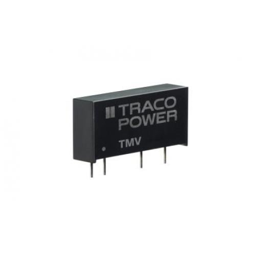TRACOPOWER Měnič DC/DC TMV, výstup: 15 V dc 3 kV dc, Vin 12V dc 34 mA, Vin 0V 1 W -40 °C 85 °C Průchozí otvor