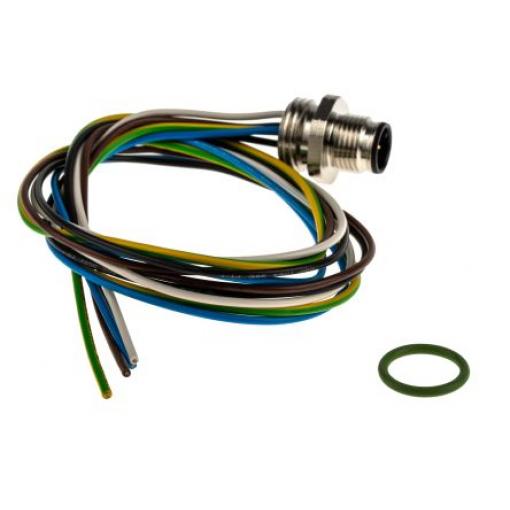 Kabel ovladače snímače, A: Vnější, A: Rovný 5, B: Bez koncovky, 50 V ac, 60V dc, IP65, IP67, řada: RSF5 Lumberg
