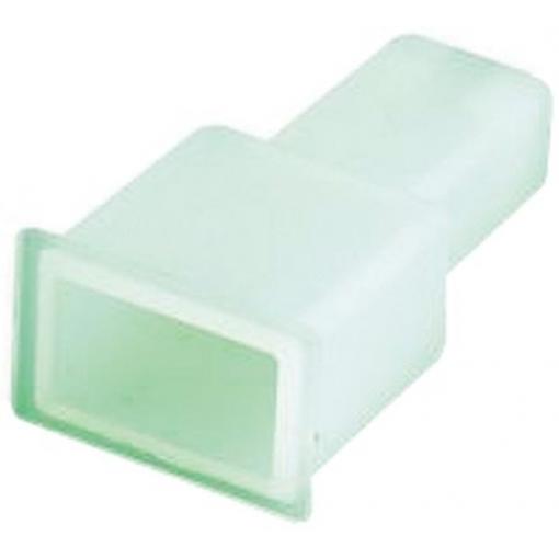 Pouzdro krimpovací svorky, řada: 63, Nylon, Přírodní, šířka jazýčku: 10.5 mm JST