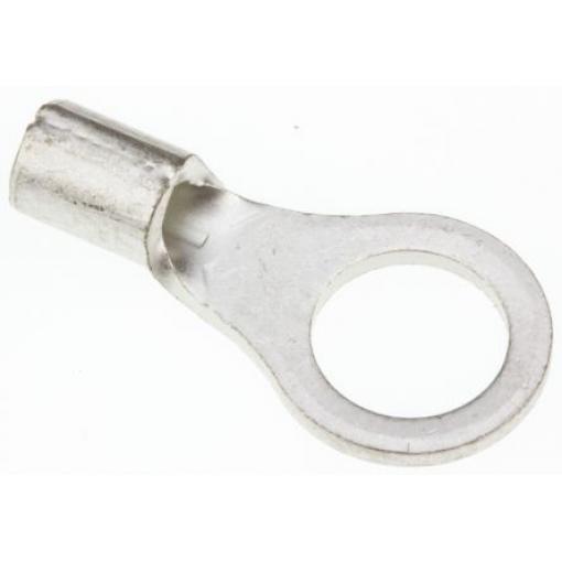Očková koncovka, řada: R, 5 mm, Šedá, min. AWG: 22 AWG, max. AWG: 16 AWG, Neizolované, JST