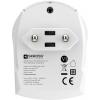 SKROSS Adaptér AC/DC 12 W, výstup: 5V dc, počet výstupů: 2 USB typu A Typ C 2.4 A Konvertor napájecích zdrojů AC-DC