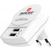 SKROSS Adaptér AC/DC 12 W, výstup: 5V dc, počet výstupů: 2 USB typu A Typ C 2.4 A Konvertor napájecích zdrojů AC-DC