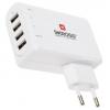SKROSS Adaptér AC/DC 24 W, výstup: 5V dc, počet výstupů: 4 USB typu A Typ C 4.8 A Konvertor napájecích zdrojů AC-DC