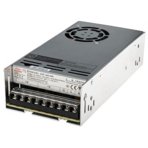 Spínaný napájecí zdroj, počet výstupů: 1 48V dc Šasi 240 W RS PRO 264V ac