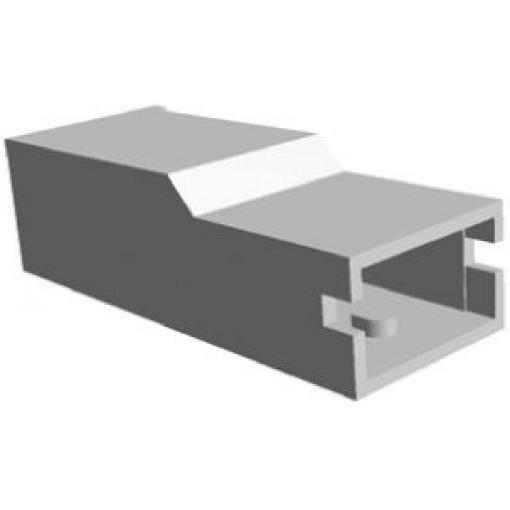 Pouzdro krimpovací svorky, řada: Positive Lock .250 Mk I, počet kontaktů: 1, Nylon, Přírodní, šířka jazýčku: 6.35 mm,