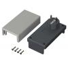 Bopla Kapesní pouzdro, řada: Eletec Integrovaná přihrádka na baterie ABS barva Šedá 120 mm 40 mm 65 mm IP40