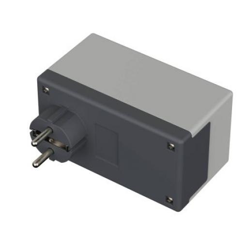 Bopla Kapesní pouzdro, řada: Eletec Integrovaná přihrádka na baterie ABS barva Šedá 120 mm 66 mm 65 mm IP40