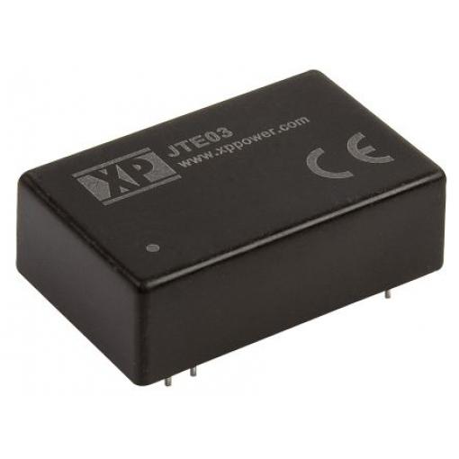 DC-DC převodník 3W, výstup: ±5V dc ±300mA 1.5kV dc, Vin 9 → 36 V DC