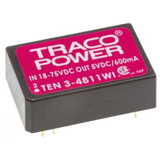 TRACOPOWER, výstup: 5V 600 mA