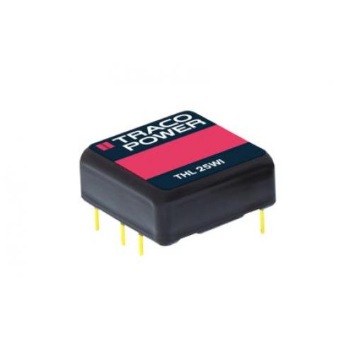 TRACOPOWER Měnič DC/DC THL 25WI, výstup: 12 V dc 1.5 kV dc, Vin 75V dc 2.09 A, Vin 18V 25 W -40 °C 80 °C Montáž na