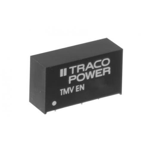 TRACOPOWER Měnič DC/DC TMV EN, výstup: 15 V dc 3 kV ac, Vin 12V dc 34 mA, Vin 0V 1 W -40 °C 85 °C Průchozí otvor