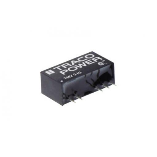 TRACOPOWER Měnič DC/DC TMV 2HI, výstup: 9 V dc 5.2 kV dc, Vin 16.5V dc 112 mA, Vin 13.5V 2 W -40 °C 85 °C Průchozí otvor
