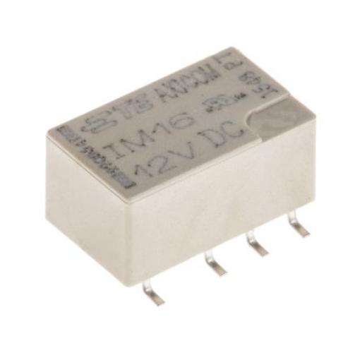 TE Connectivity Signálové relé DPDT Povrch 2 A 12 V dc IM