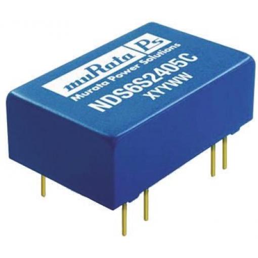 Murata Power Solutions Měnič DC/DC NDS6, výstup: 5 V dc 1.5 kV dc, Vin 36V dc, Vin 18V 6 W -40 °C 85 °C Průchozí otvor