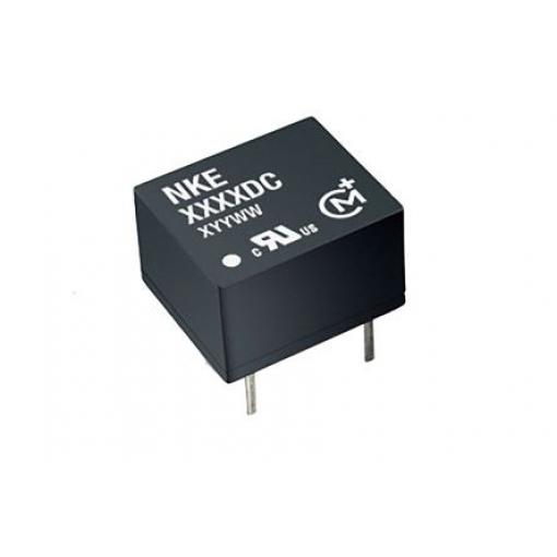Murata Power Solutions Měnič DC/DC NKE, výstup: 3.3 V dc 3 kV dc, Vin 3.63V dc, Vin 2.97V 1 W -40 °C 85 °C Průchozí