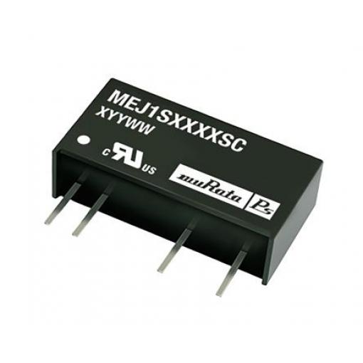 Murata Power Solutions Měnič DC/DC MEJ1, výstup: 9 V dc 5.2 kV dc, Vin 5.5V dc 200 mA, Vin 4.5V 1 W -40 °C 85 °C