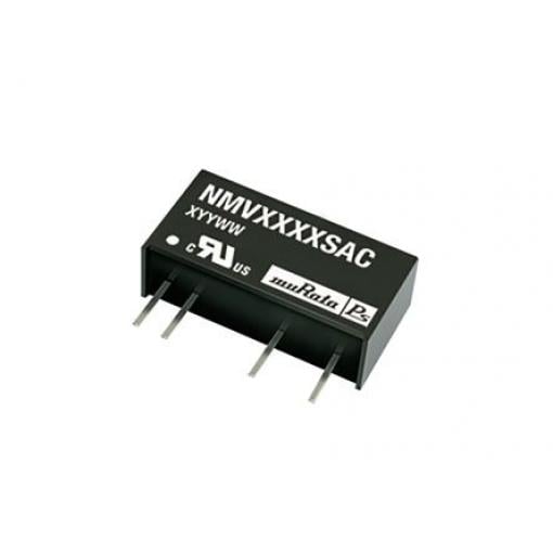 Murata Power Solutions Měnič DC/DC NMV, výstup: 12 V dc 3 kV dc, Vin 13.2V dc 84 mA, Vin 10.8V 1 W -40 °C 85 °C Průchozí