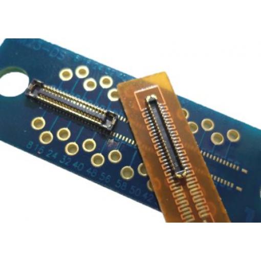 Hirose Konektor FPC, řada: 23, počet kontaktů: 30, počet řad: 2, rozteč: 0.35 mm Vnitřní, orientace těla: Rovný, Povrch
