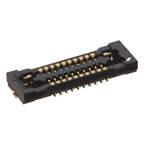 Hirose Konektor FPC, řada: 24, počet řad: 2, rozteč: 0.35 mm Vnitřní, orientace těla: Rovný, Povrch, Non-ZIF, pokovení: