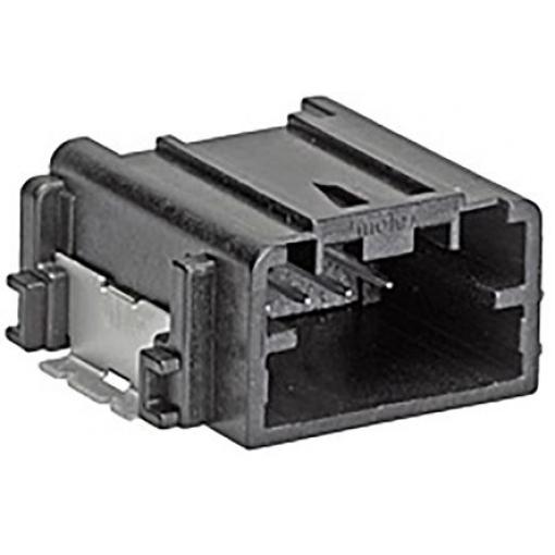 Molex Automobilový konektor, počet kontaktů: 4 barva Černá, Vnější, Povrch, řada: 34912 Povrchová montáž 34912-6040,