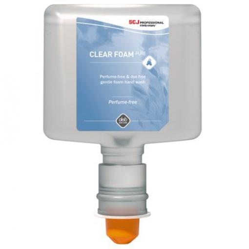 SCJ Professional Pěnový čisticí prostředek na ruce, Čirá, vůně: Neparfémované, Clear FOAM, 1.2 L Bez vůně, Bez barviv