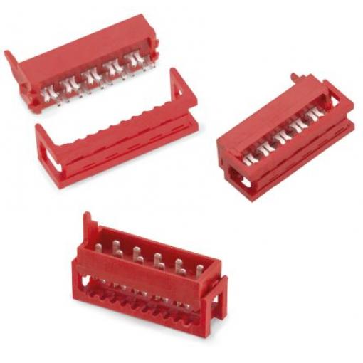 Wurth Elektronik Konektor IDC, řada: 1570 Vnější, rozteč: 2.54 mm, počet kontaktů: 26, počet řad: 2, Kabel, IDC,